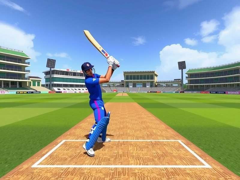 Cricket VR Hero India Gameplay Screenshot